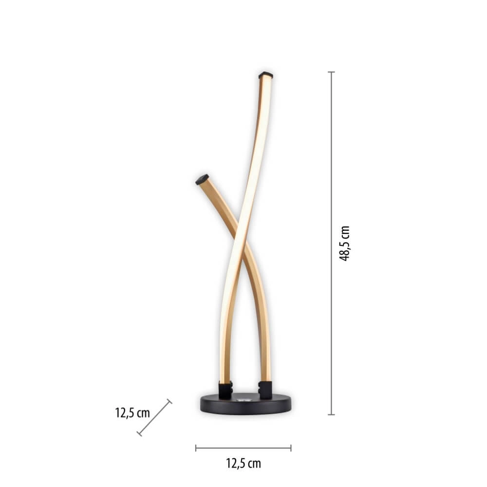 Design table lamp Polina 48.5cm Paul Neuhaus 4012248371701