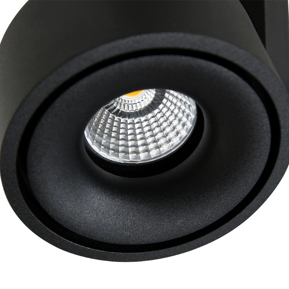Spot lamp Fez Black 2-light black Steinhauer 8712746132502
