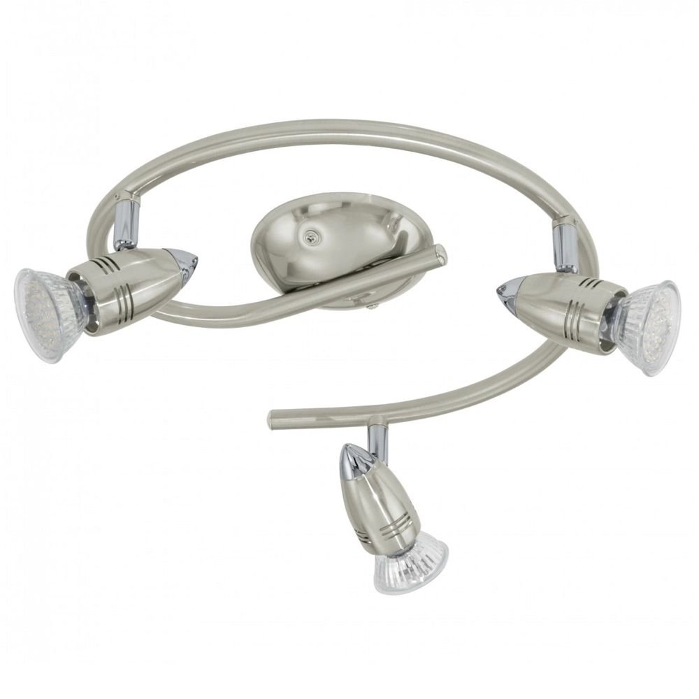 Led ceiling spot Magnum Stainless steel 3-lights