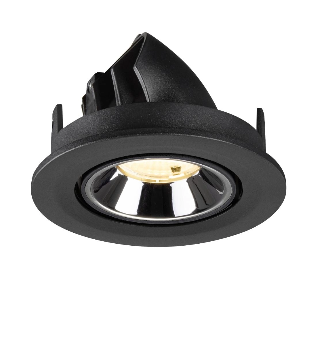 Recessed spotlight Numinos Gimble S black/chrome 3000K - 55deg SLV 4024163313490
