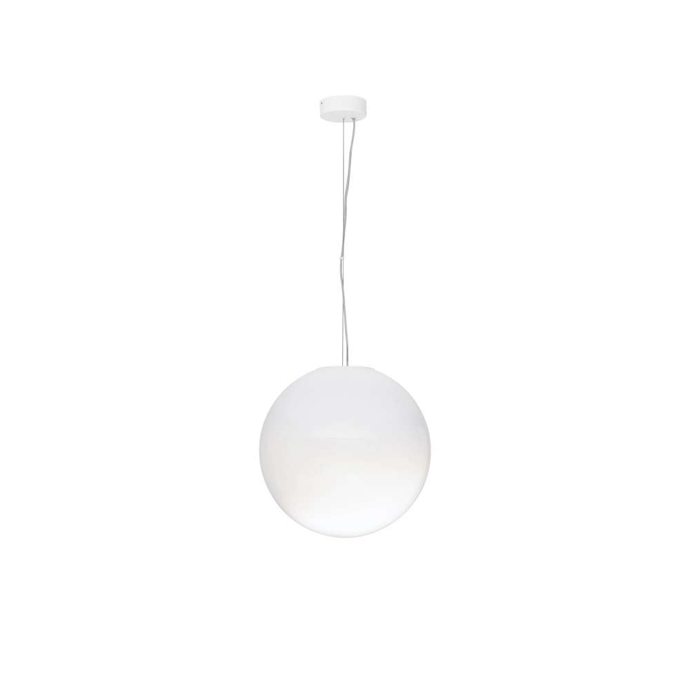 White pendant lamp Bolita bulb Ø 40cm Lyora 5212017484383