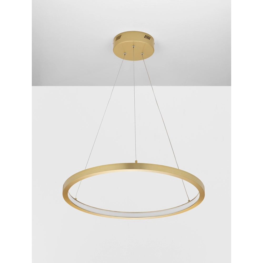 Golden pendant lamp Empatia design single Lyora 5212017442673