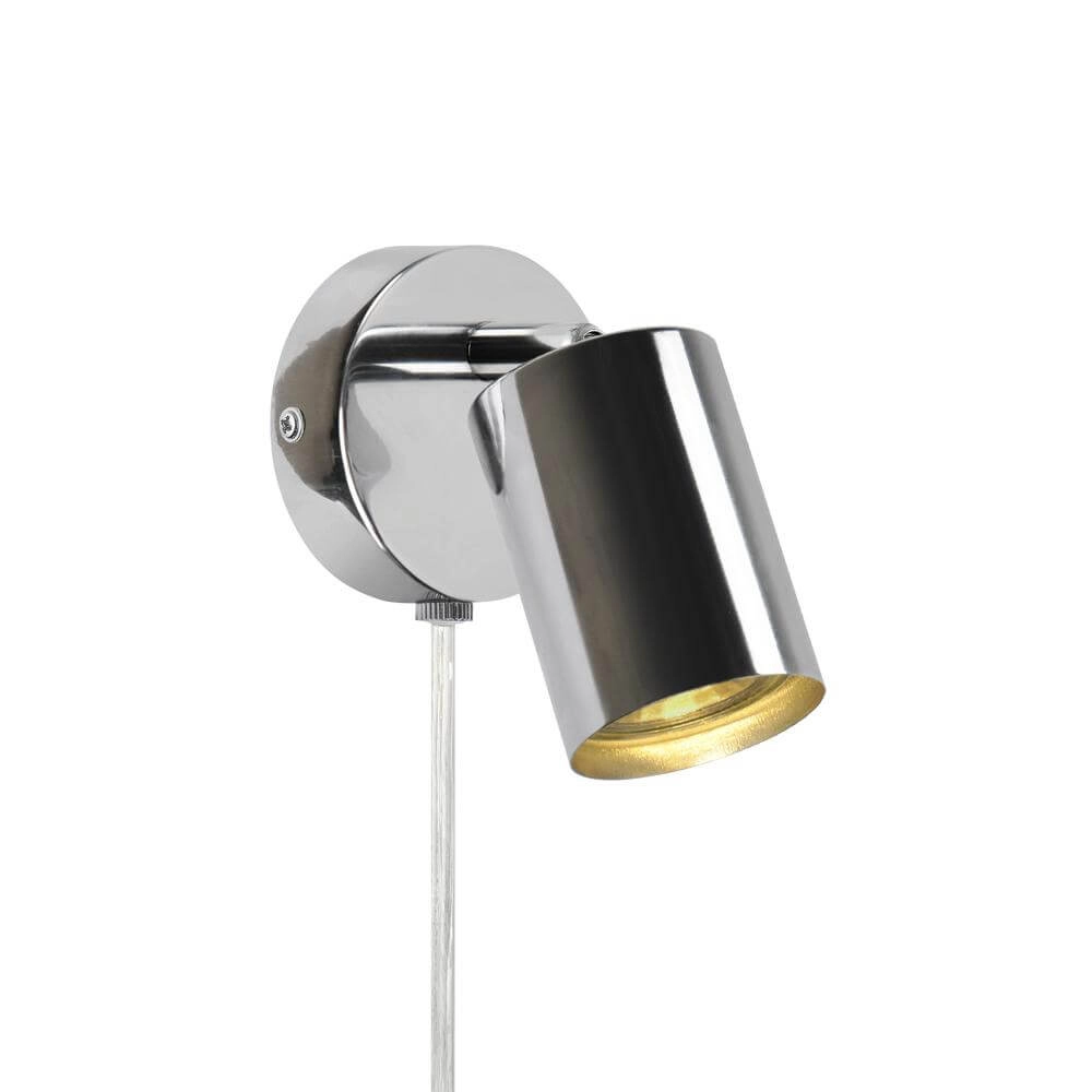 Chrome Wall Lamp Explore corded