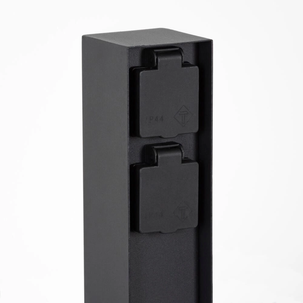 Socket pole Contact 2x socket KS Verlichting 8714732773409