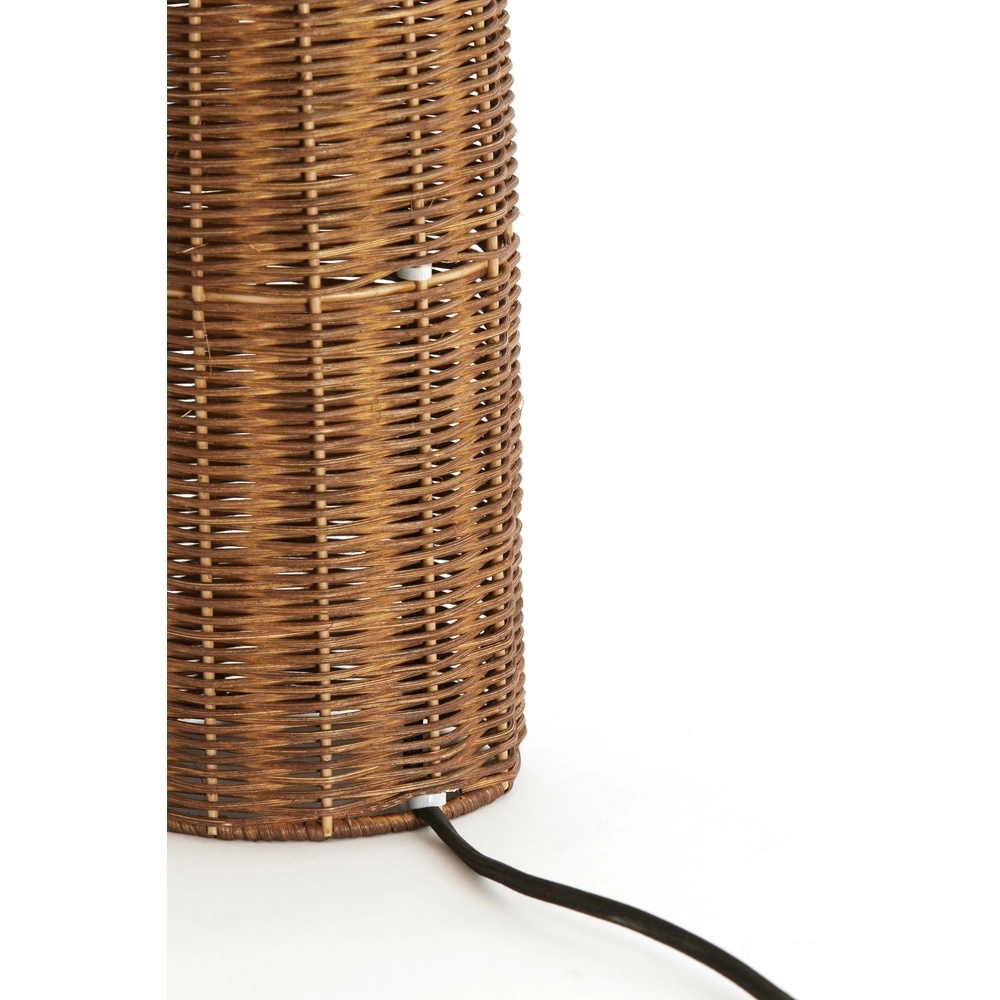 Rattan table lamp Mandor Ø 28.5cm - natural rattan Light & Living 8717807820619