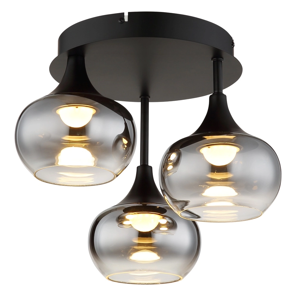Black ceiling lamp Lui Design