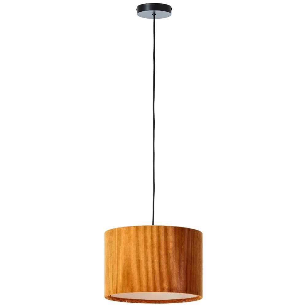 Design pendant lamp Tony orange Ø 35cm Brilliant 4004353446283