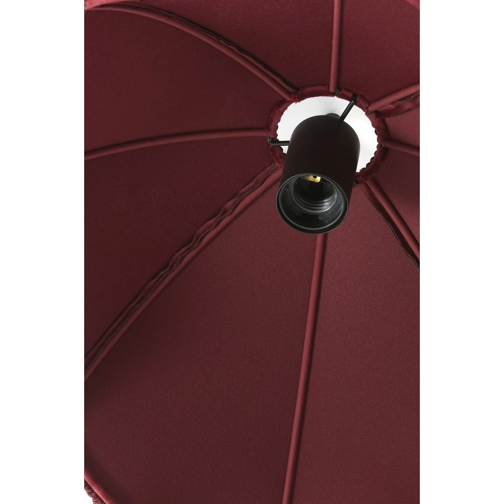 Pendant lamp Malacia Ø 40cm - velvet bordeaux Light & Living 8717807759254
