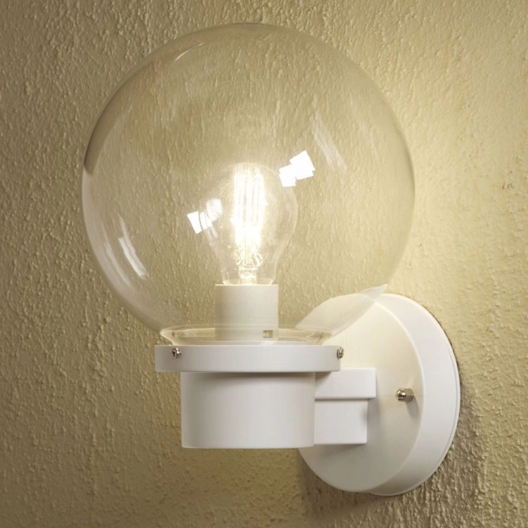 Ball lamp Nemi with twilight sensor white KonstSmide 7318307322255
