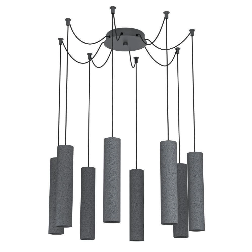 Multi pendant hanging lamp Mentalona anthracite Stars of Light 9002759398248