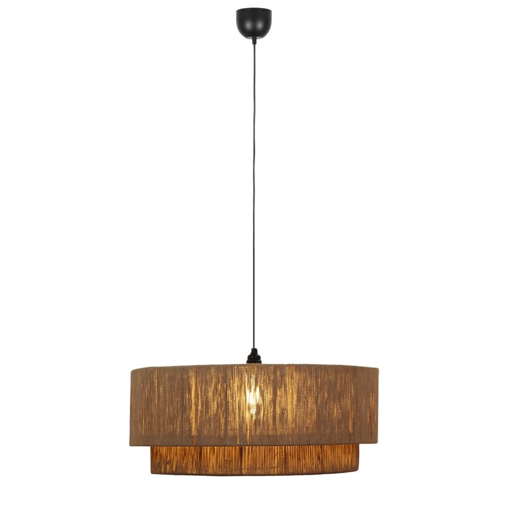 Rope Pendant Light Smilla Ø 60cm Trio 4017807628265