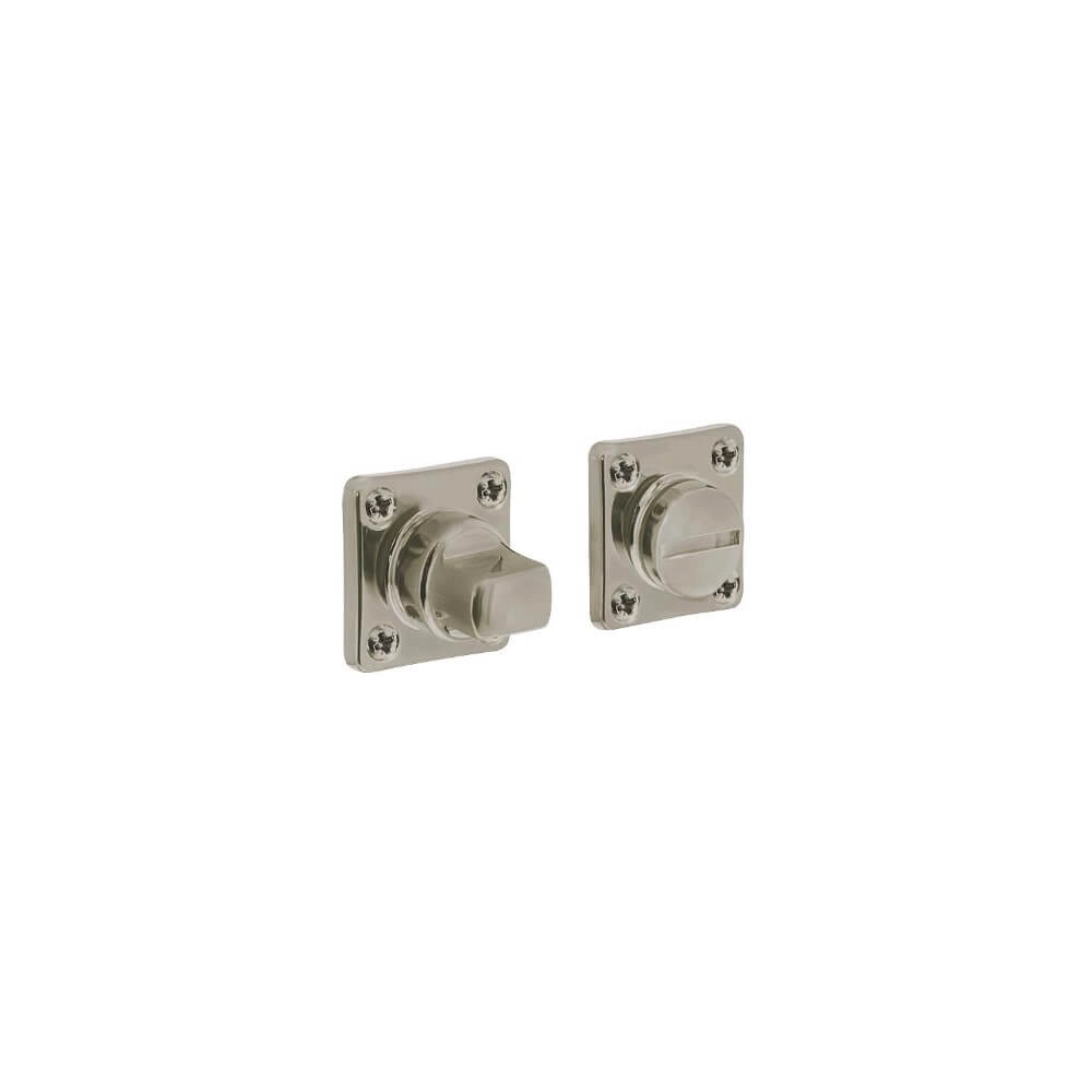 Toilet closure Tira square nickel matt