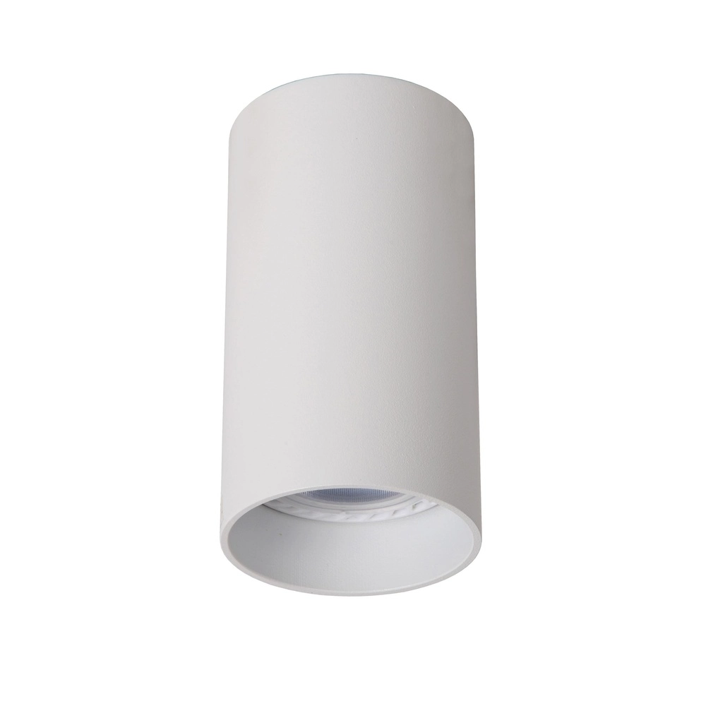 Sleek surface-mounted spot Delto white Ø 5.5cm incl light source