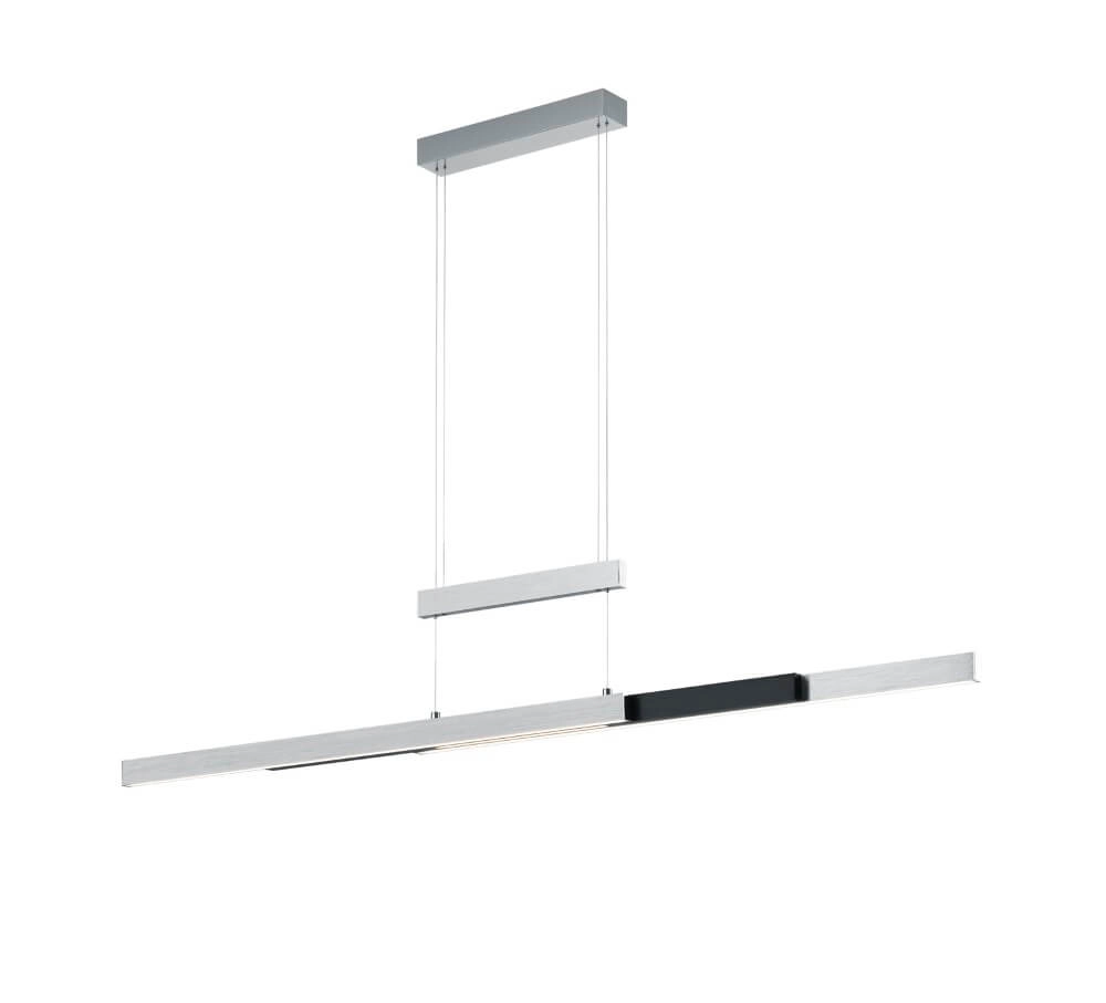 Hanging lamp Trajan brushed metal Trio 4017807504439