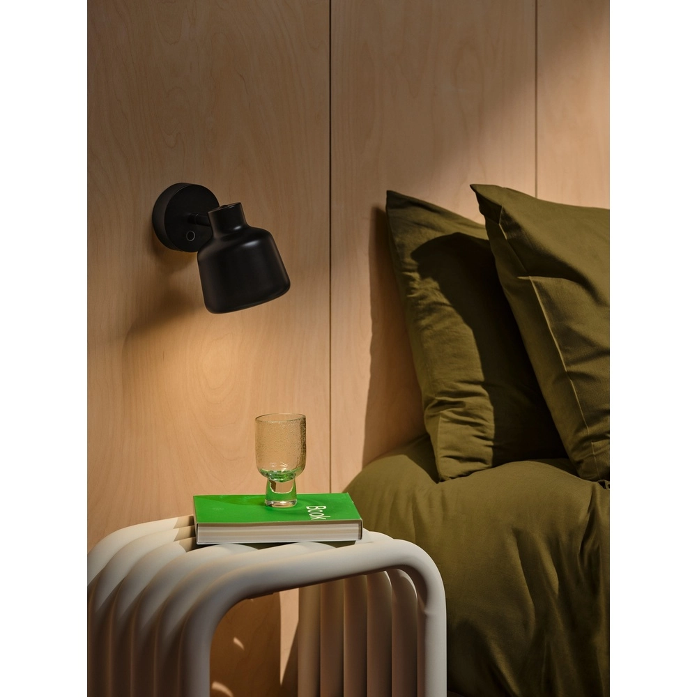 Black wall spotlight Louella  Nordlux 5704924027079