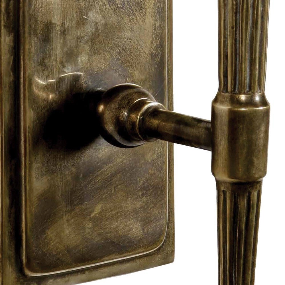 Antique candlestick Hampton candle - polished gold (pbul) Limehouse