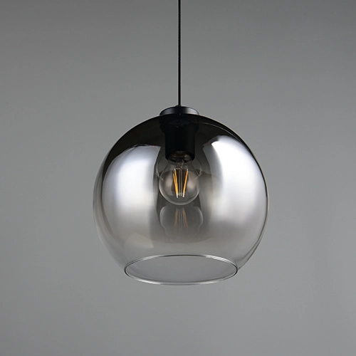 Pendant lamp Liora smoke glass Trio 4017807682366