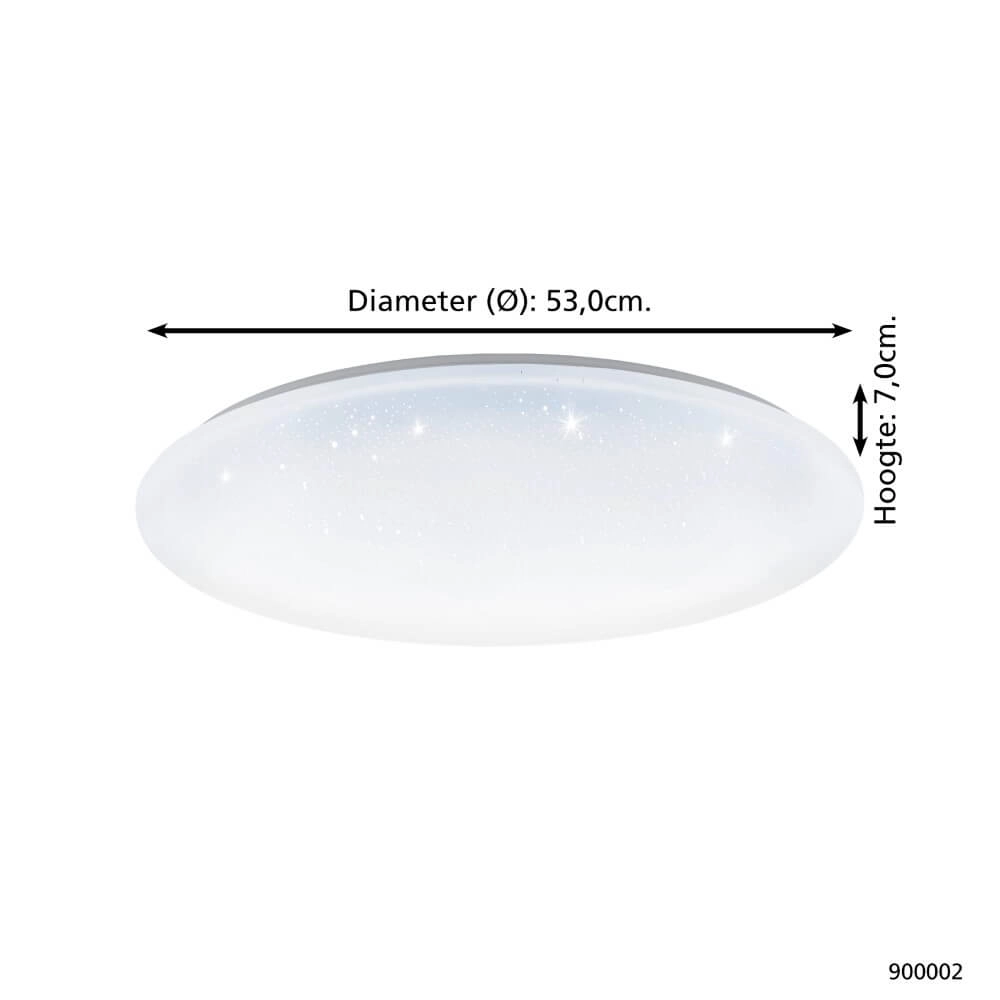 Ceiling light Zigbee Totari-Z Ø 53cm Eglo 9008606221486