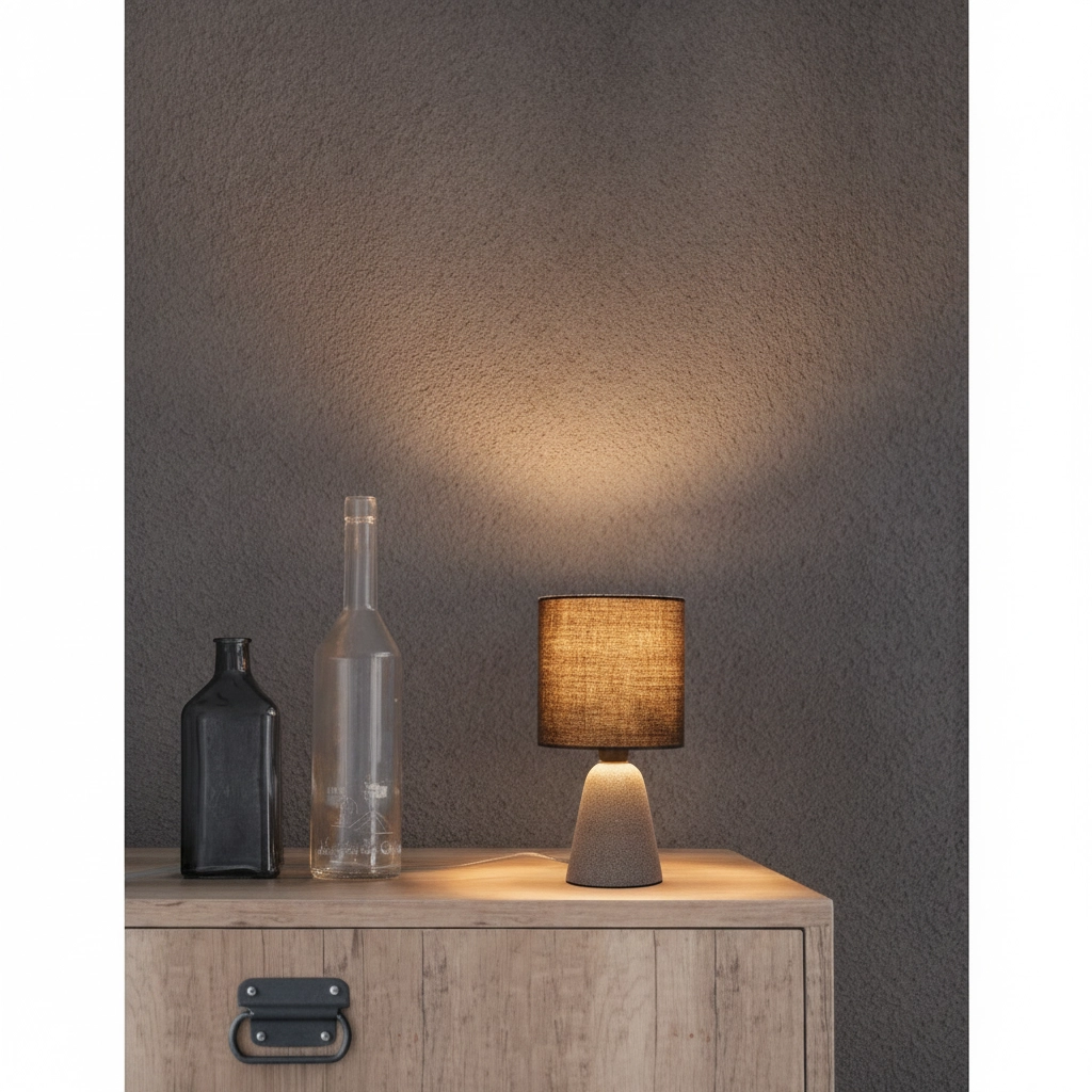 Table lamp Zero white with white hood