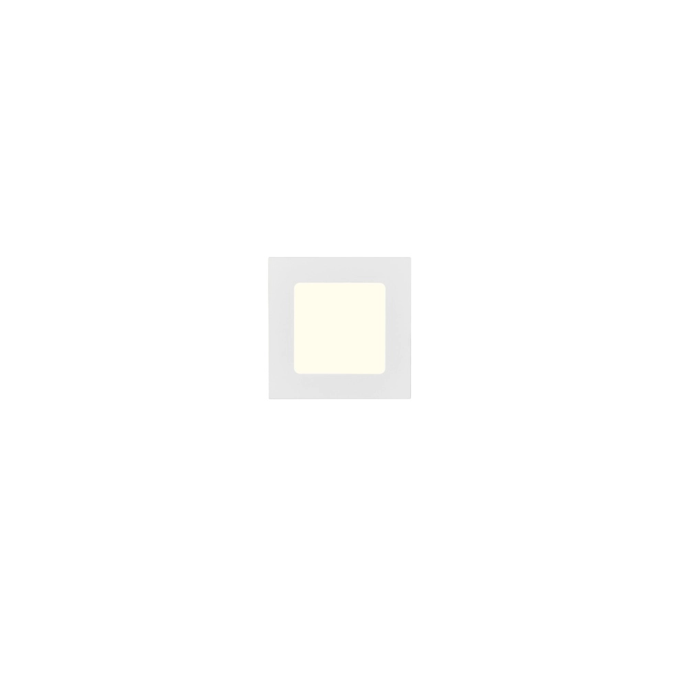Recessed spotlight Kibo square white Trio 4017807657890