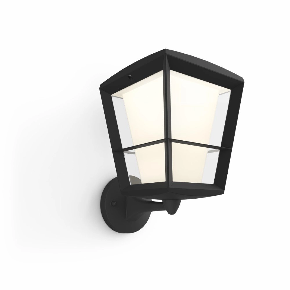 Outdoor lamp Hue Econic black square Philips 8718696170571