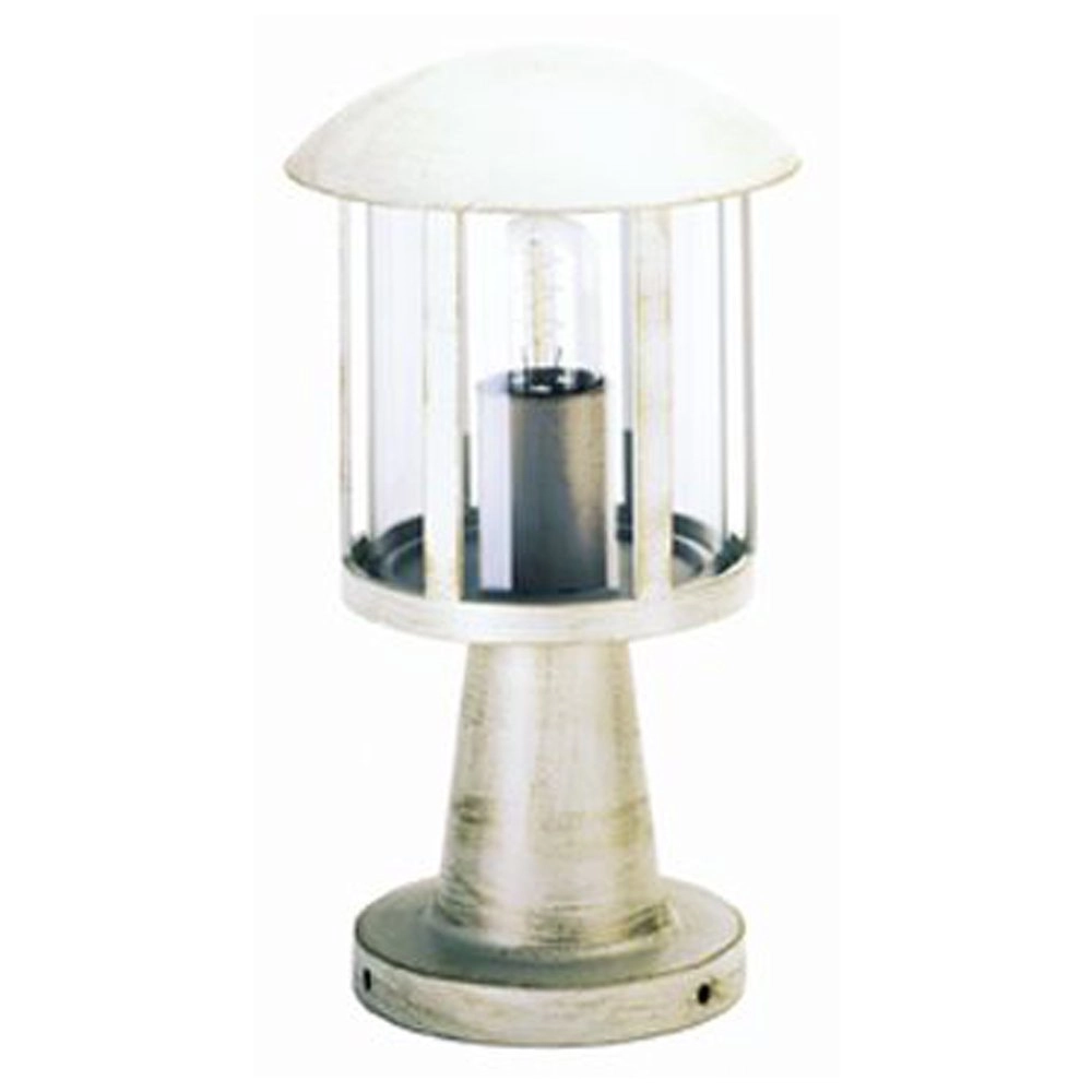 Pedestal lamp Holli white - gold