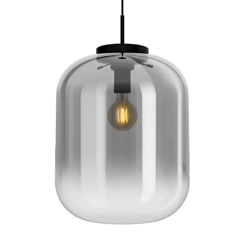 Black hanging lamp Bulciago design Ø 35cm Stars of Light 9002759396749