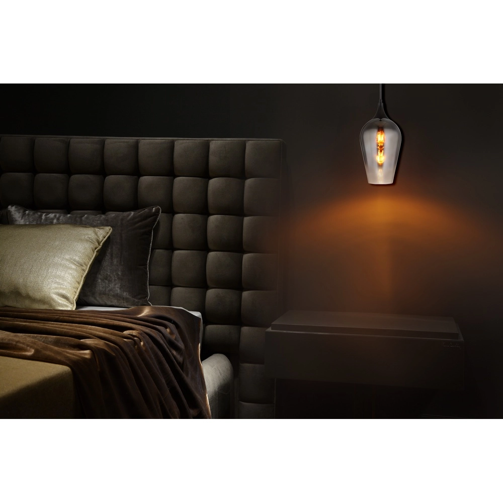 Pendant lamp Lavus smoke glass Globo 9007371450008