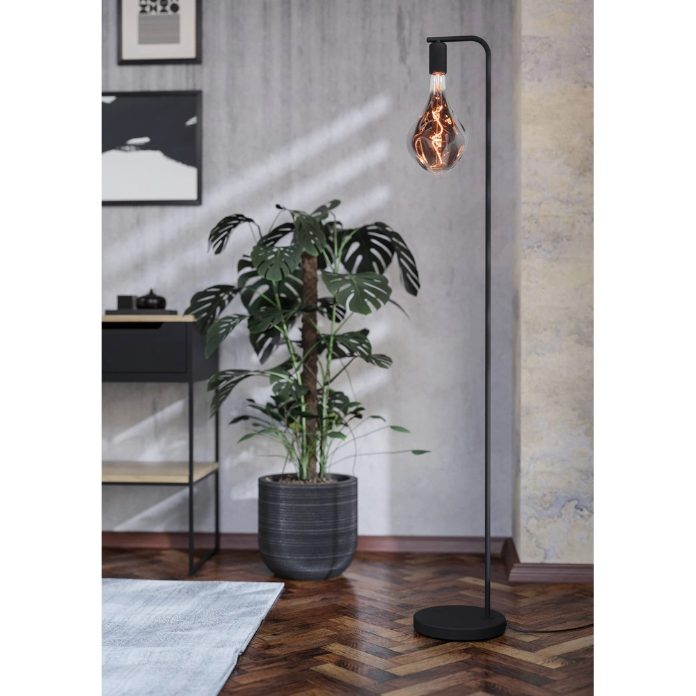 Black floor lamp Cranley 1 1x E27 Eglo 9002759437916
