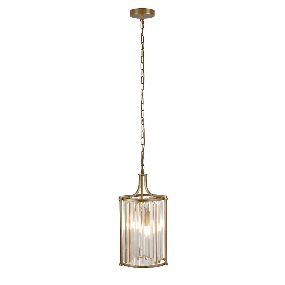 Classic pendant lamp Victoria Ø 26cm Searchlight 5053423187099