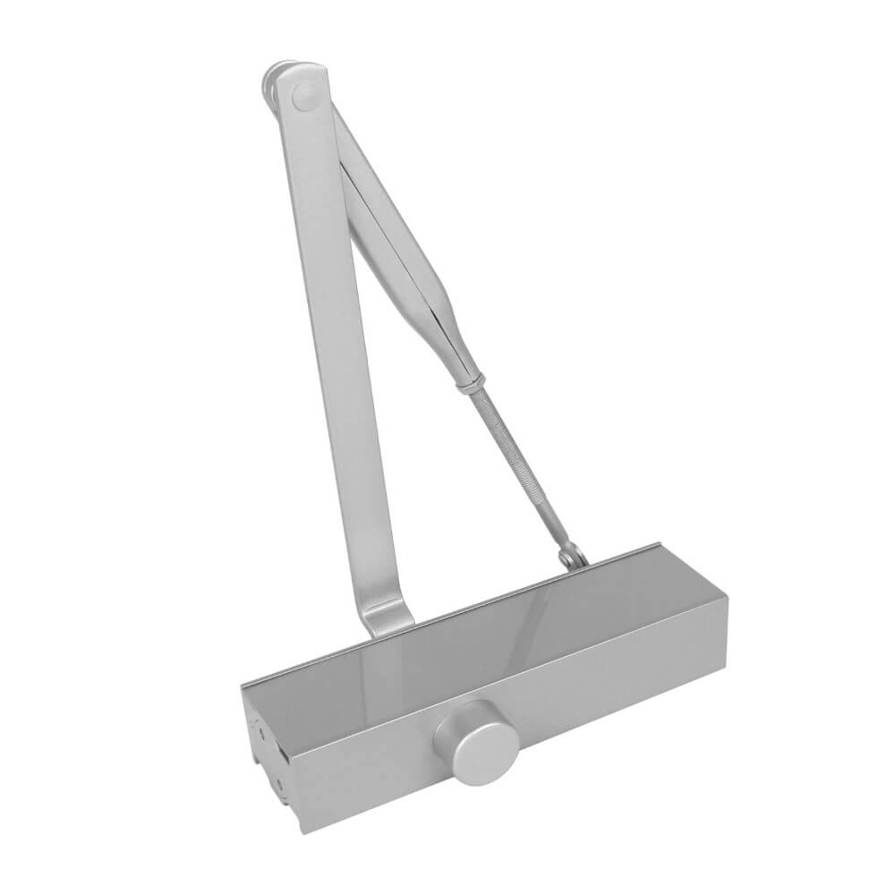Door closer Closura with scissor arm DR 120 stainless steel