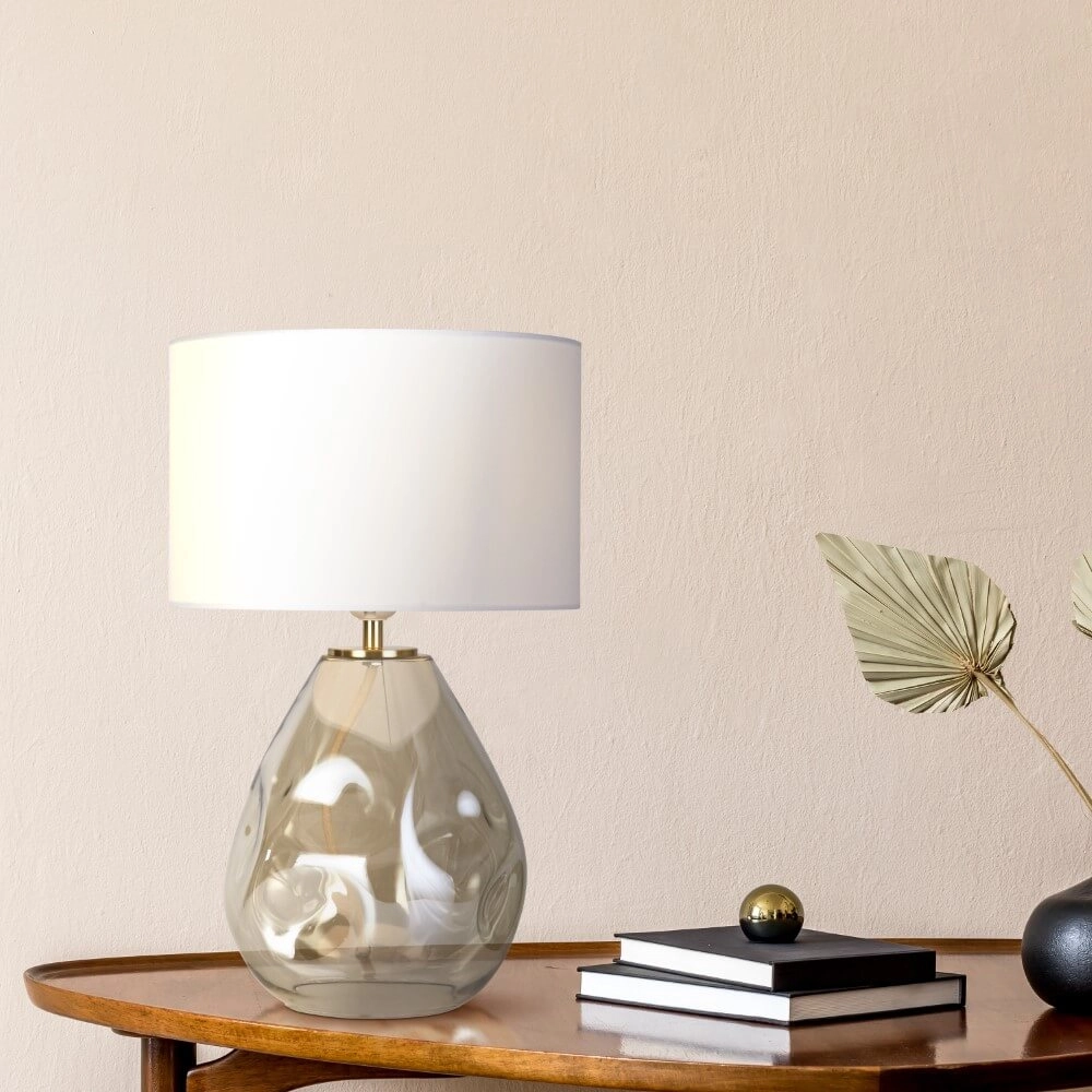 Table lamp Devon with hood Searchlight 5053423273280