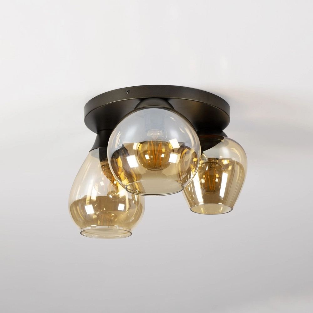 Bedroom ceiling lamp Mix Ø 41cm Lyora 8716803512306