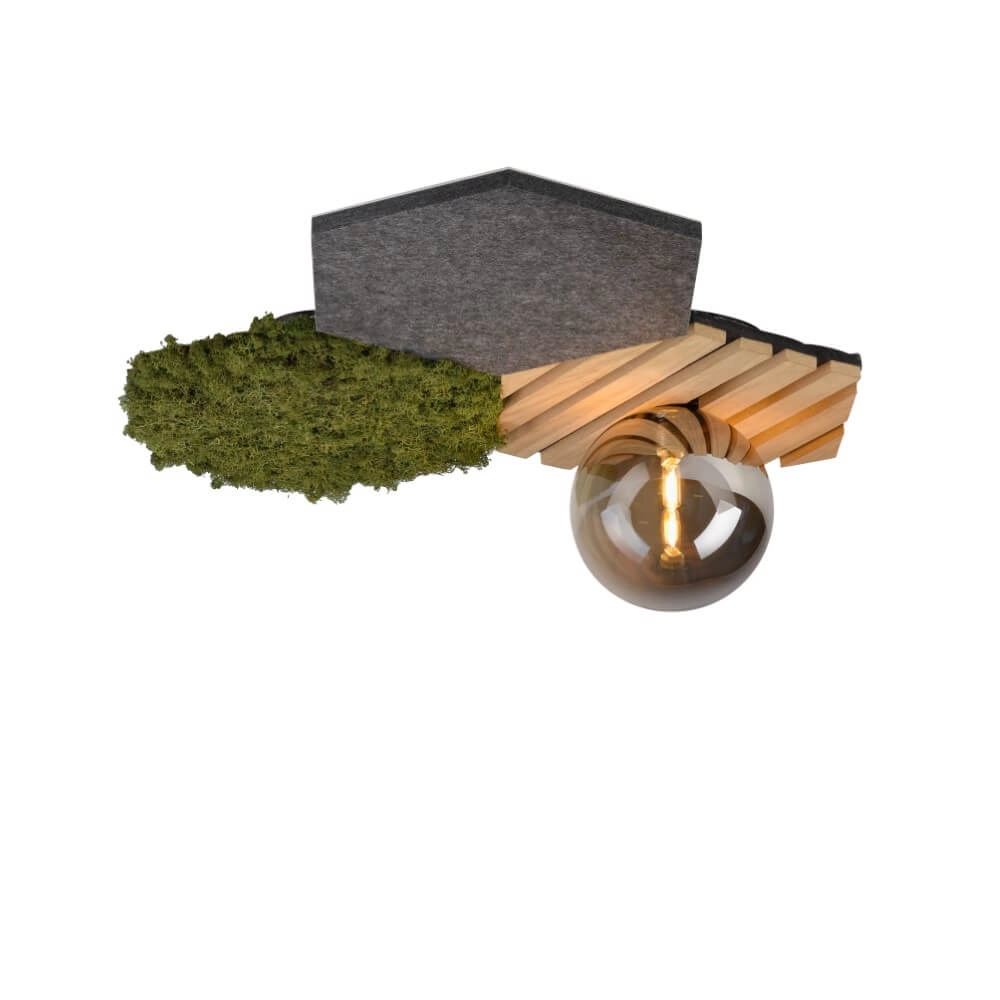 Ceiling lamp Green Hex nature Just Light 4043689004255