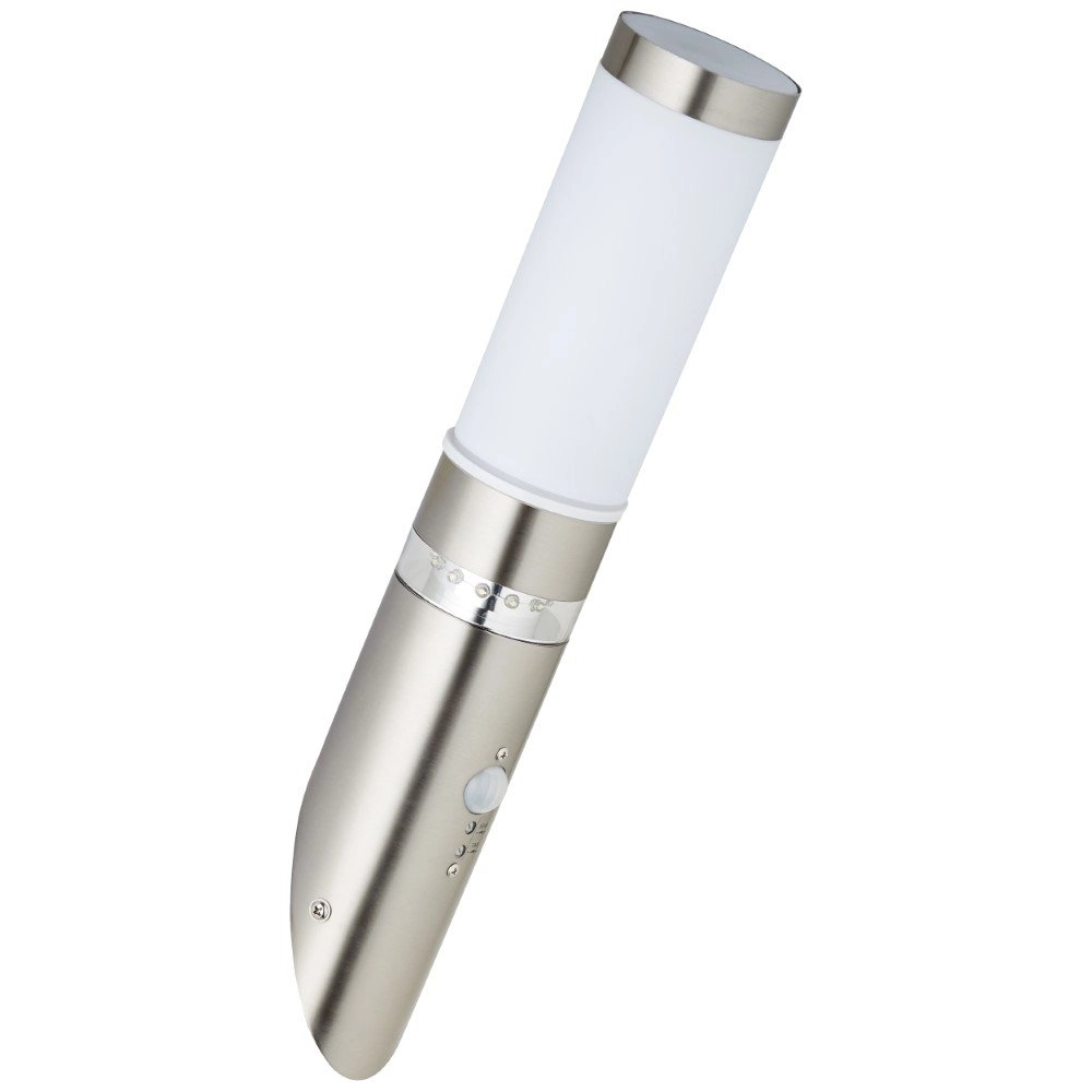 Stainless steel outdoor lamp Bole with sensor Brilliant 4004353133749