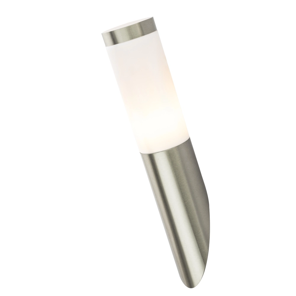 Outdoor lamp Boston Stainless steel with white