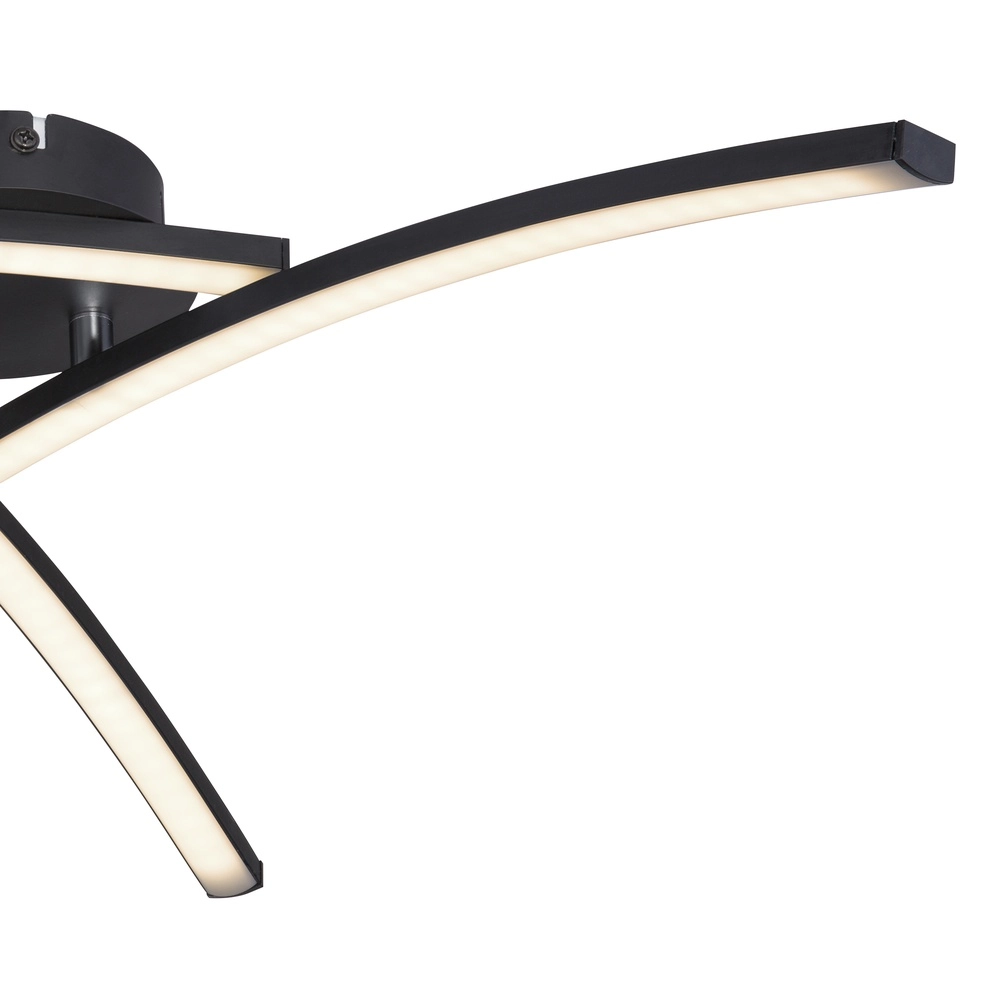 Design ceiling lamp Tansy I Black Globo 9007371401604
