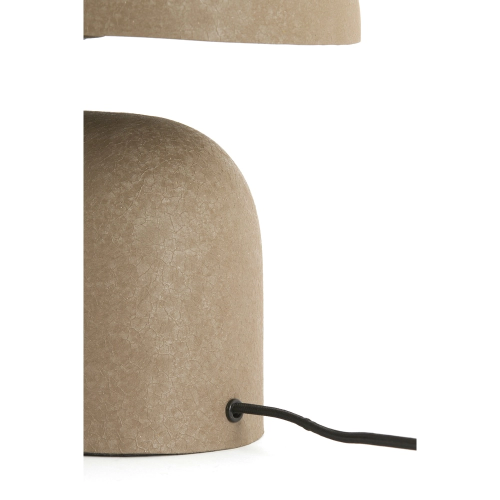 Table lamp Todd oval - matt dark brown Light & Living 8717807818906