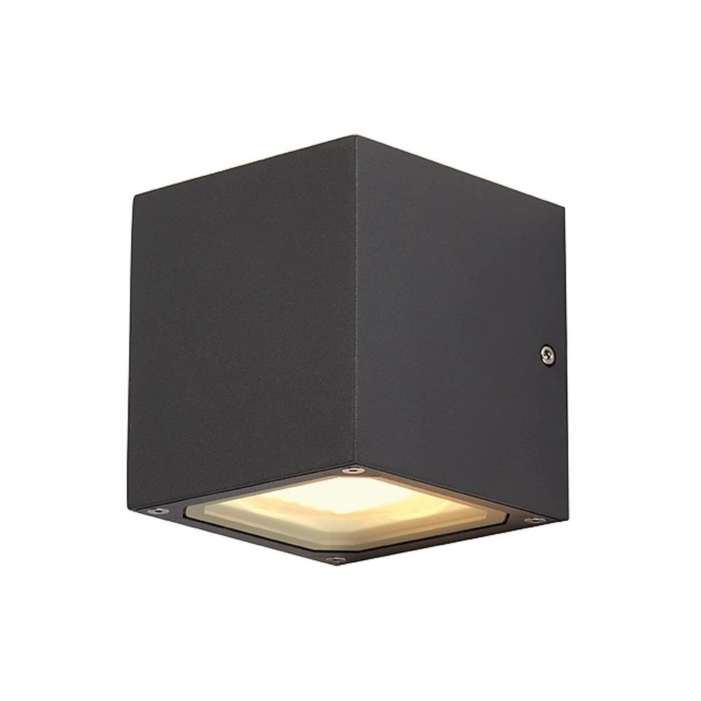 Wall lamp Sitra Cube Up - Down GX53 anthracite