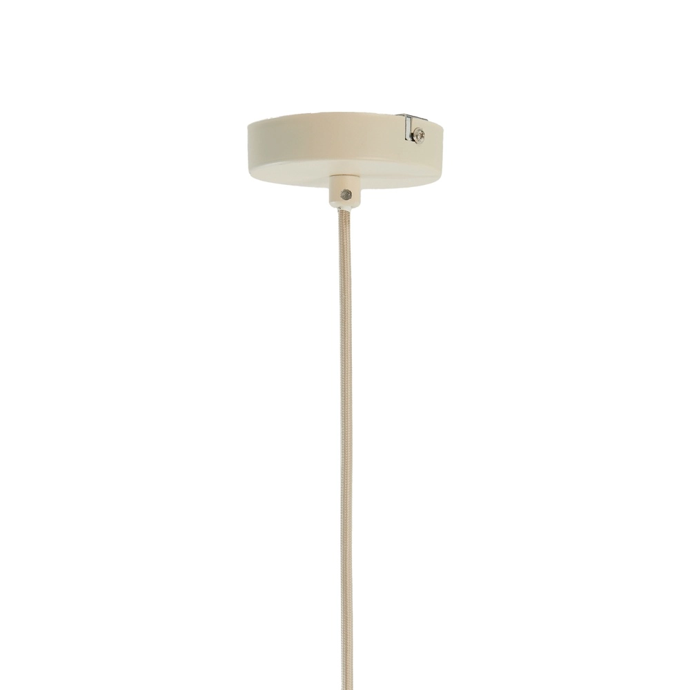 Ø 35cm pendant lamp Sulina raffia with greenery Light & Living 8717807762377