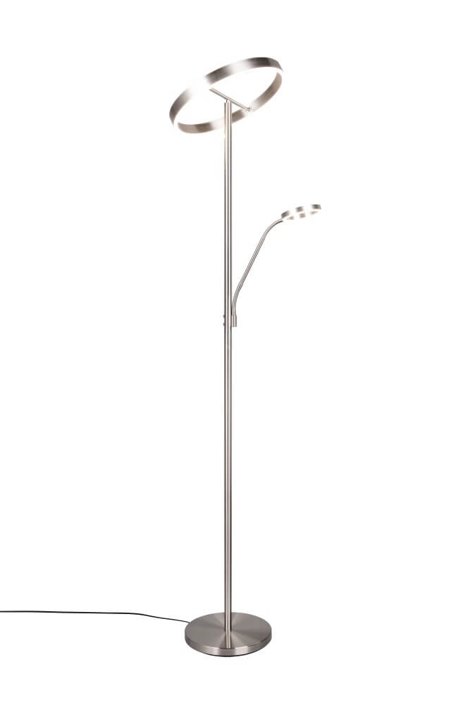 Design reading lamp Willis Stainless Steel - 180cm Trio 4017807618129