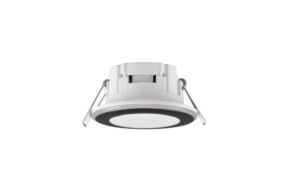 Black recessed spotlight Argus