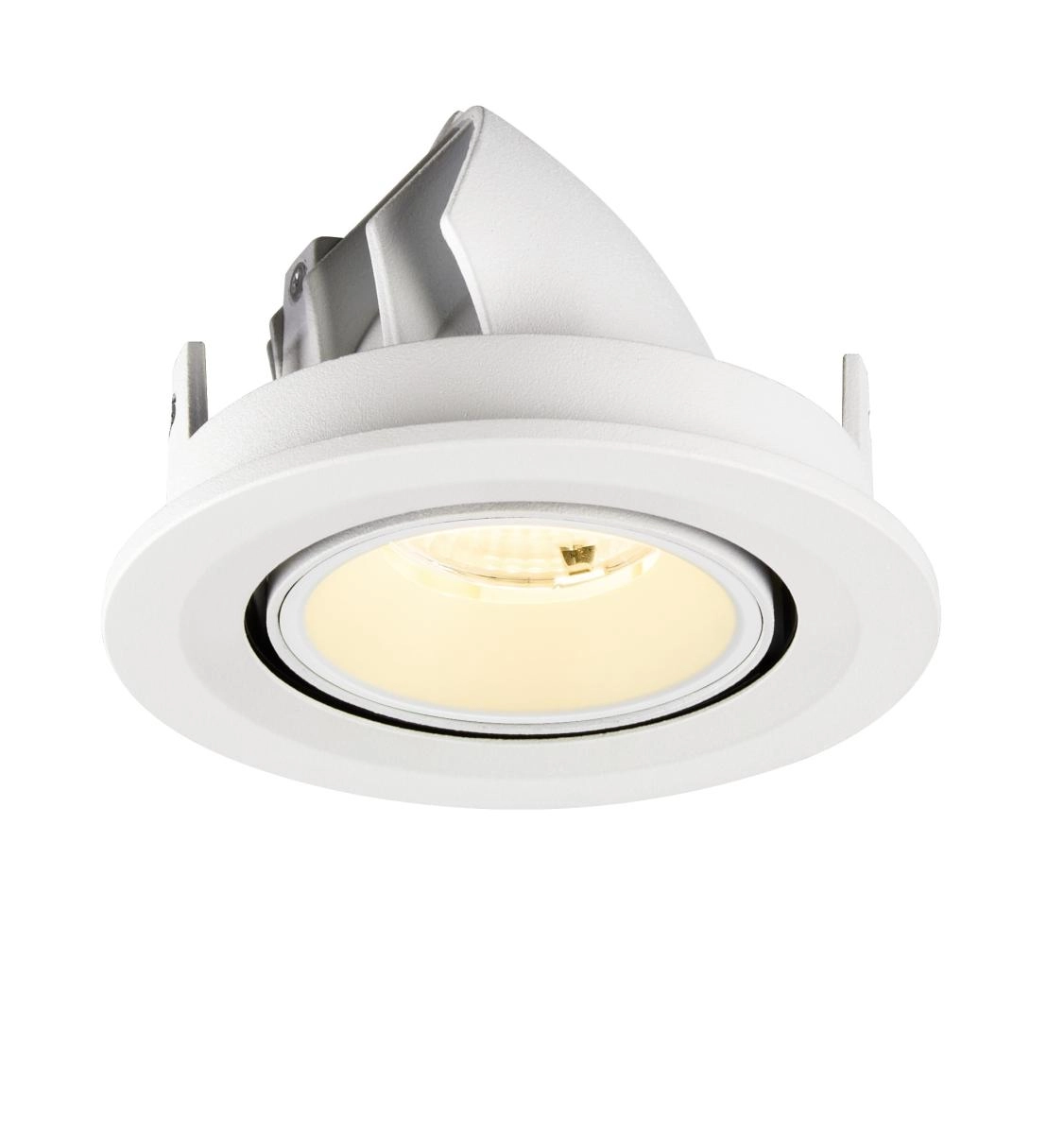 Recessed spotlight Numinos Gimble S white 3000K - 55deg SLV 4024163313414