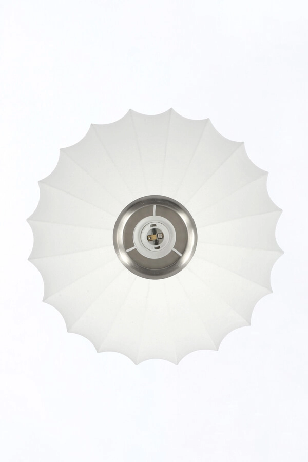 Japandi ceiling lamp Fay Ø 40cm white Light & Living 8717807760434