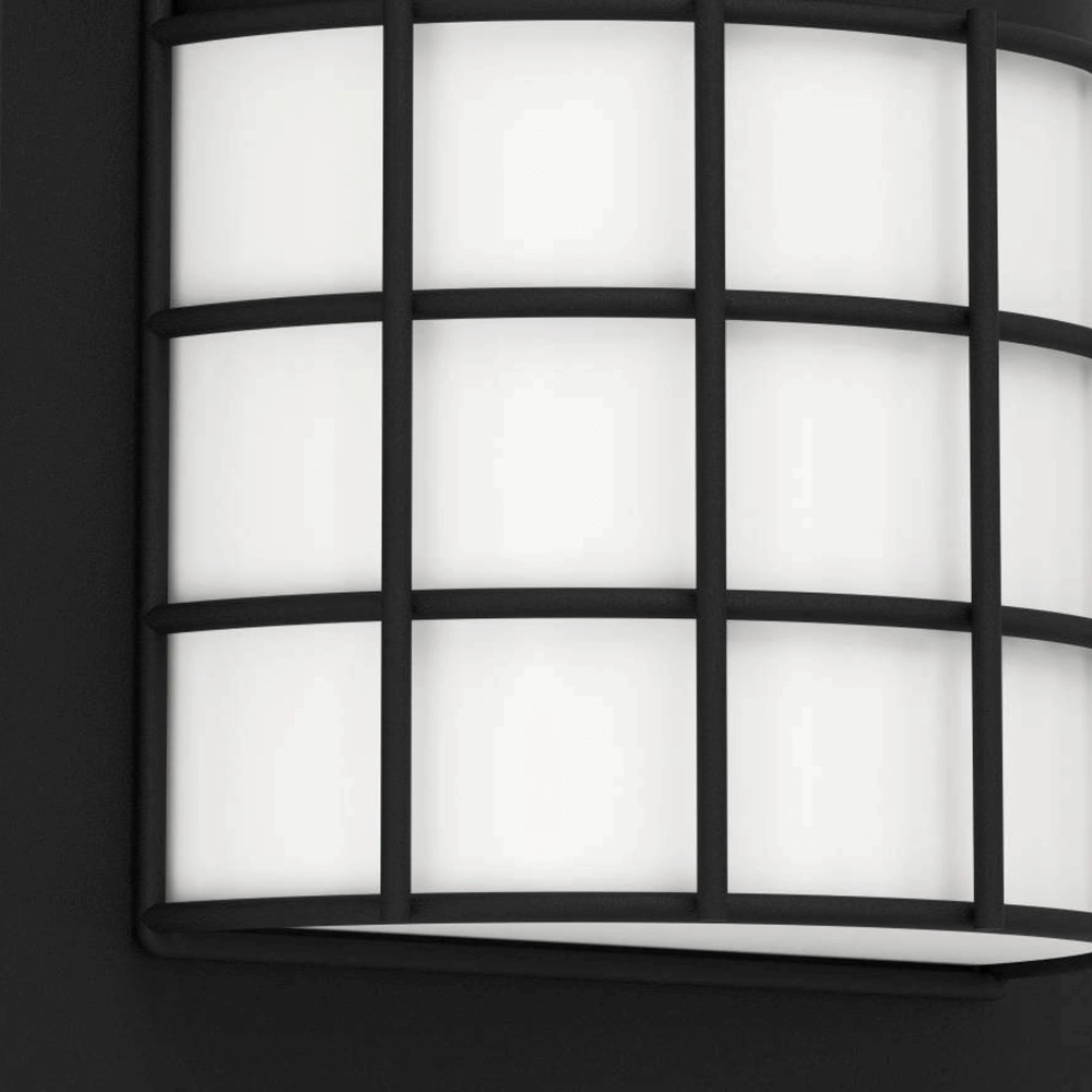 Black outdoor lamp Cistierna 2 Eglo 9008606231546