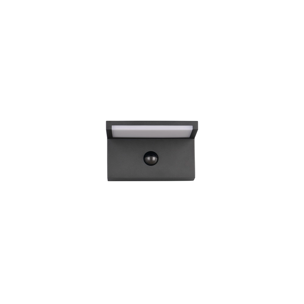 Modern wall lamp Ravi anthracite with sensor Trio 4017807686890