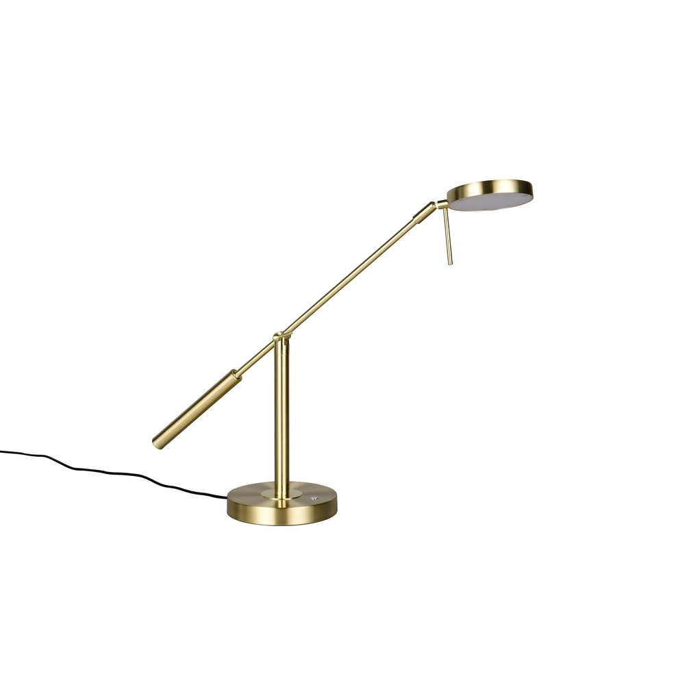 Desk lamp Monza brass Trio 4017807693294
