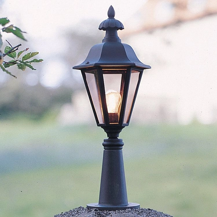 Lantern lamp Pallas 41cm matt black KonstSmide 7318304787507