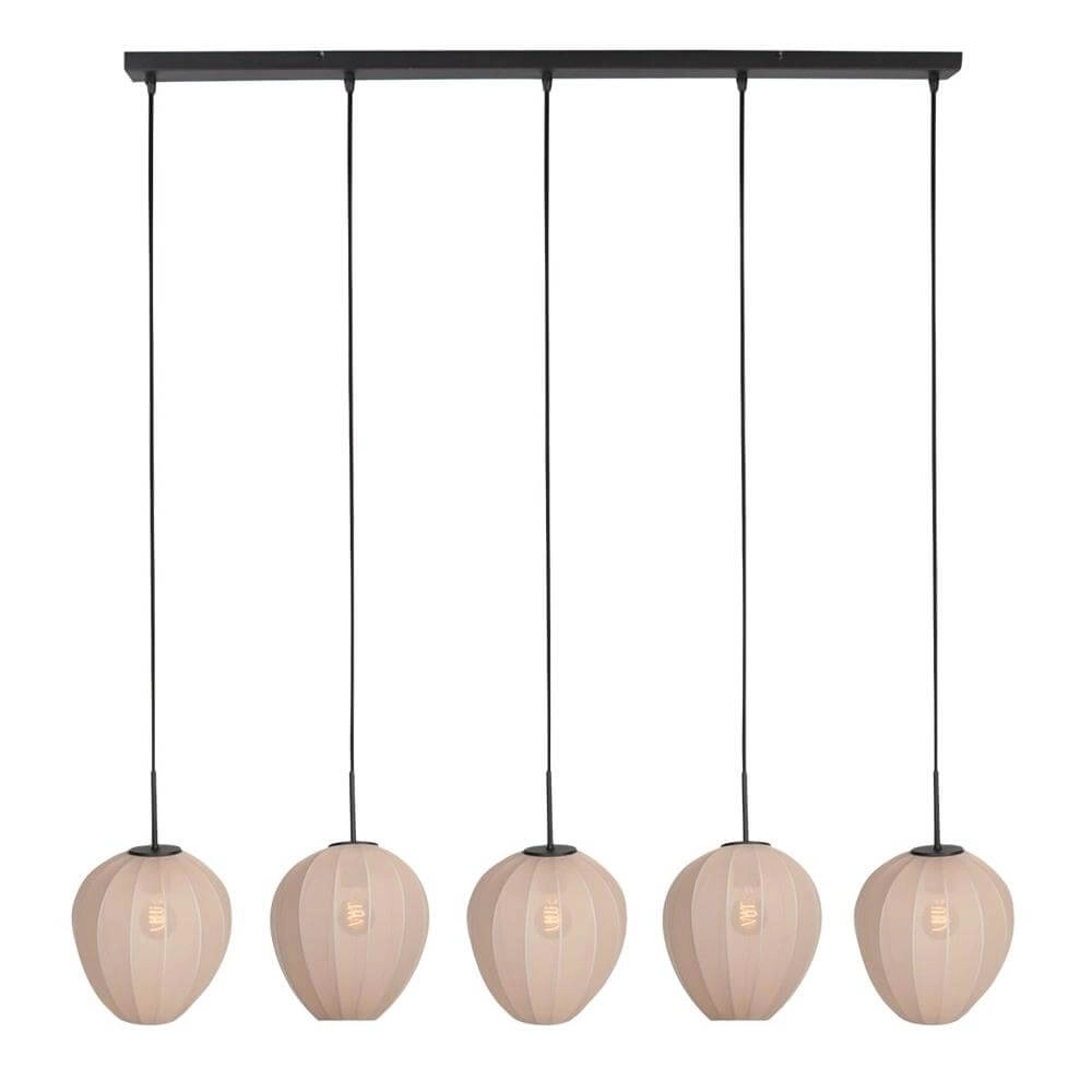 Pendant lamp HaloSwap with 5 cream caps Steinhauer 8712746179699