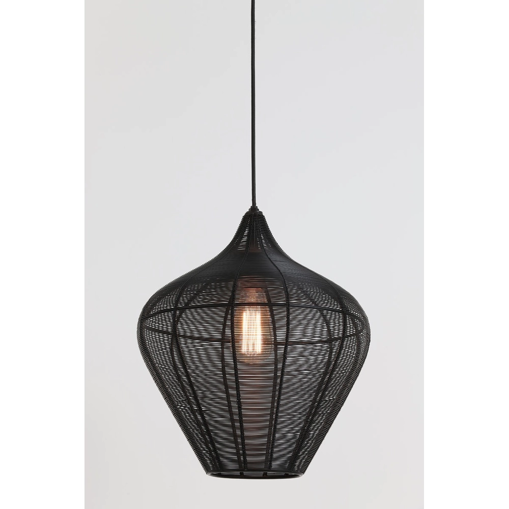 Pendant lamp Alvaro black Ø 36cm Light & Living 8717807602581